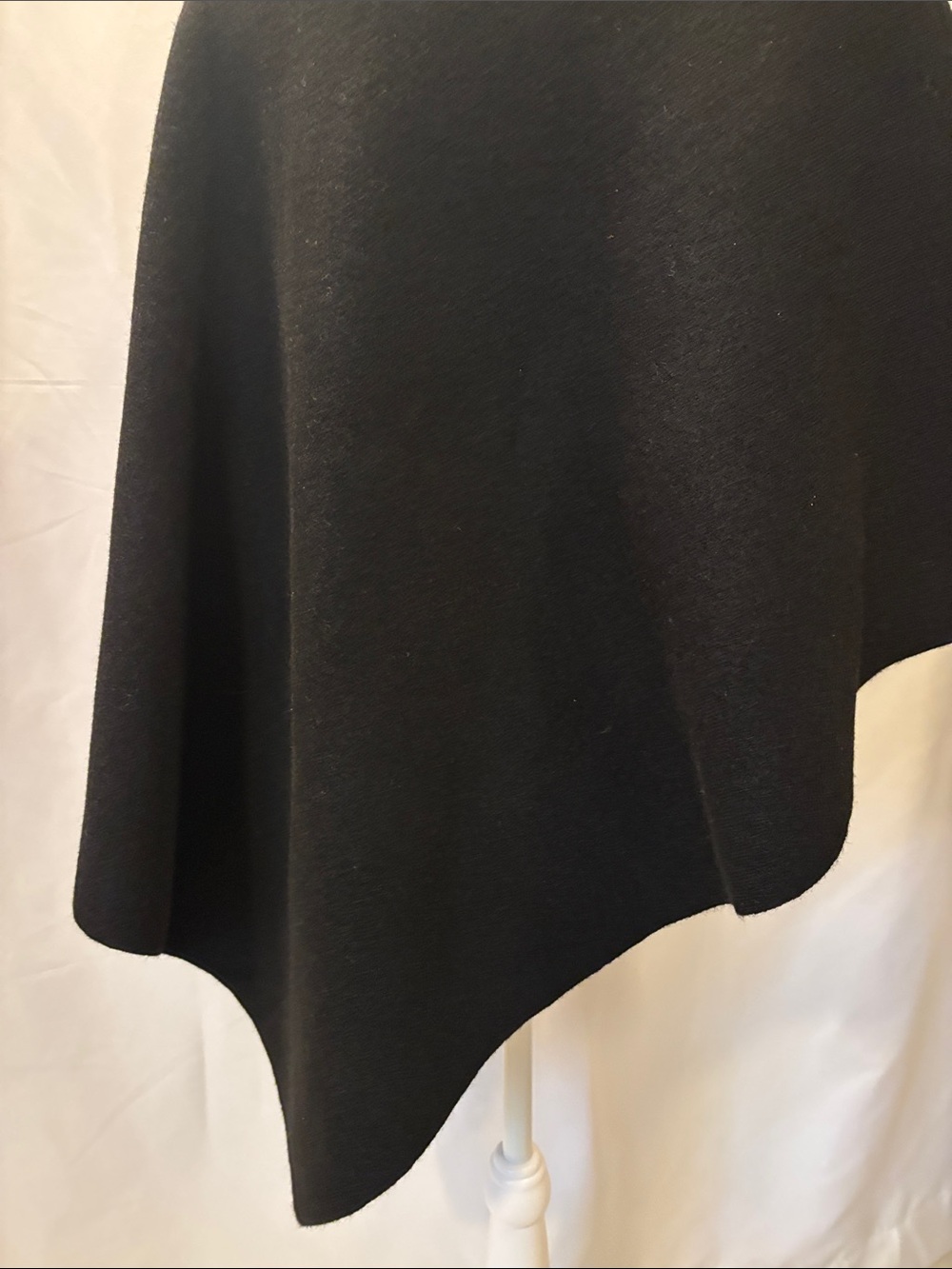 Zara Black Crew Neck Poncho Sweater - US size Medium - Picture 8 of 10